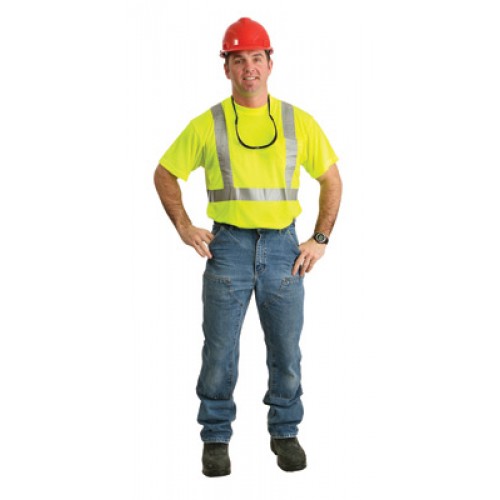 Lightweight Moisture Wicking Ployester Class 2 T-Shirt