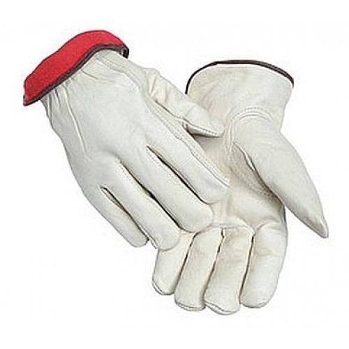 Radnor 7415 White Cowhide Fleece Lined Drivers Gloves
