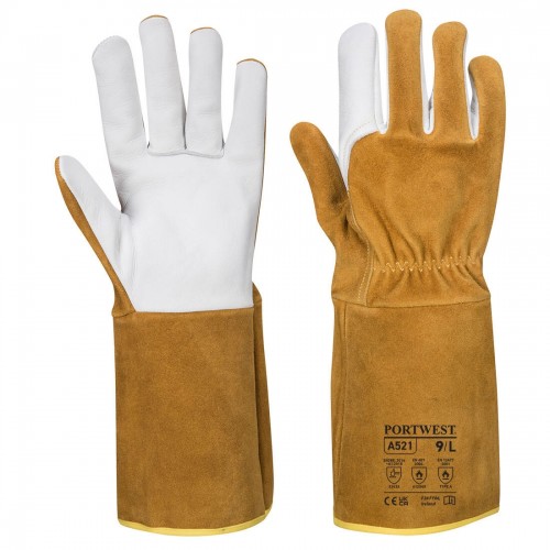  Portwest A521 TIG Ultra Welding Gauntlet - Brown