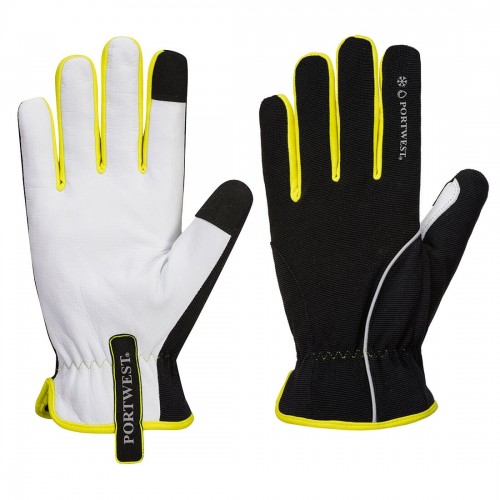  Portwest A776 PW3 Winter Glove - Black/Yellow