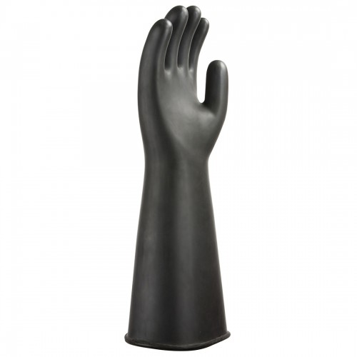  Portwest A802 Heavyweight Latex Gauntlet 44cm - Black