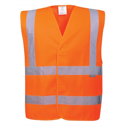 Portwest C470 Economy Mesh Hi Vis Band and Brace Class 2 Safety Vest