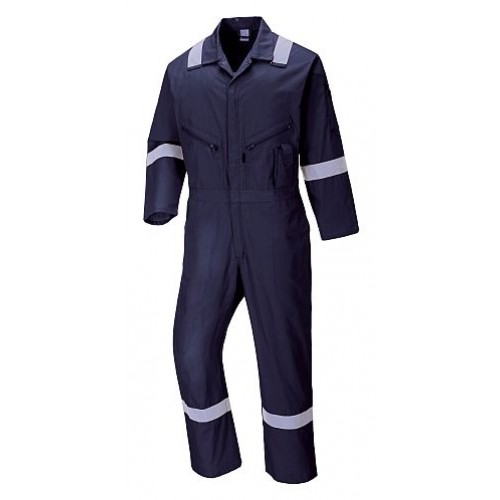 Portwest C814 - Iona Cotton Coverall Navy