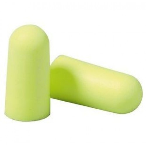 EARsoft 312-1250 Yellow Neon Uncorded Earplugs, 33 NRR, buy earplugs online