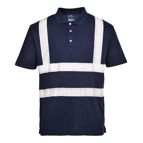 Portwest F477 Navy Blue Polo Shirt