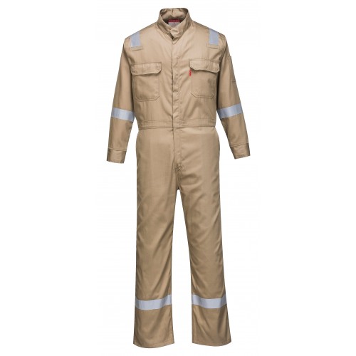 Portwest FR94 Khaki FR Oilfield Coveralls