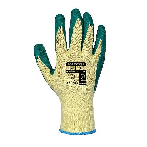Portwest A100 Green Latex Gripper