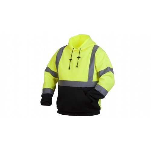 Pyramex RSSH3210T Type R Class 3 Hi-Vis Lime Sweatshirt Tall