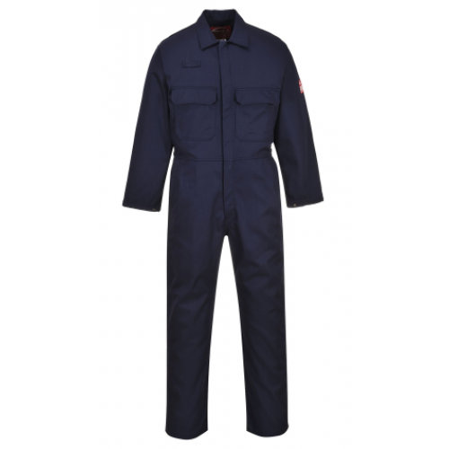 UBIZ1 Portwest Navy Blue Flame Resistant Coveralls 9.5 oz, FREE SHIPPING